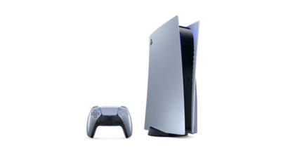 غطاء PS5 بلون الفضة الإسترلينية